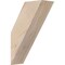 Ekena Millwork 3 1/2"W x 8"D x 12"H Traditional Smooth Knee Brace, Douglas Fir BRC04X08X12TRA00SDF - alternate 1